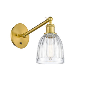 Ballston One Light Wall Sconce in Satin Gold (405|317-1W-SG-G442)