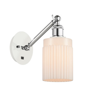 Ballston One Light Wall Sconce in White Polished Chrome (405|317-1W-WPC-G341)