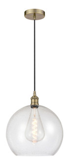 Edison One Light Pendant in Antique Brass (405|616-1P-AB-G124-14)