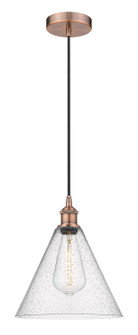 Edison One Light Mini Pendant in Antique Copper (405|616-1P-AC-GBC-124)