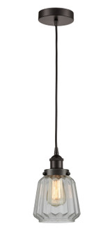 Edison One Light Mini Pendant in Oil Rubbed Bronze (405|616-1PH-OB-G142)