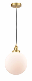 Edison One Light Mini Pendant in Satin Gold (405|616-1PH-SG-G201-10)