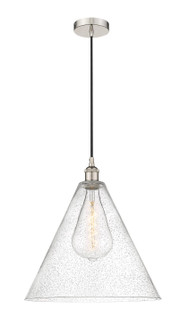 Edison One Light Pendant in Polished Nickel (405|616-1P-PN-GBC-164)