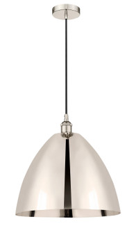 Edison One Light Mini Pendant in Polished Nickel (405|616-1P-PN-MBD-16-PN)