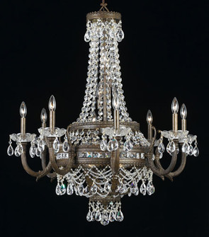 Contessa 16 Light Chandelier in English Bronze w/Gold (92|68918 EBG CP)