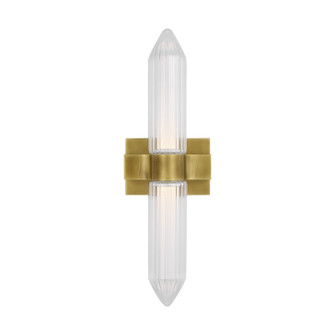 Langston LED Bath Sconce in Plated Brass (182|700BCLGSN23BR-LED927)