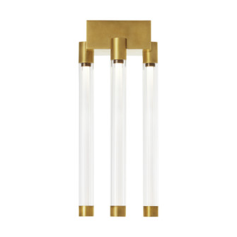 Phobos LED Flush Mount in Natural Brass (182|700FMPHB6NB-LED927)