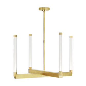 Phobos LED Chandelier in Natural Brass (182|700PHB24NB-LED927-277)