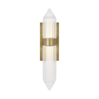 Langston LED Wall Sconce in Plated Brass (182|700WSLGSN18BR-LED927)