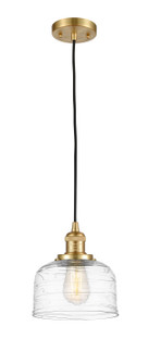 Franklin Restoration LED Mini Pendant in Satin Gold (405|201C-SG-G713-LED)