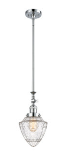 Franklin Restoration LED Mini Pendant in Polished Chrome (405|206-PC-G664-7-LED)