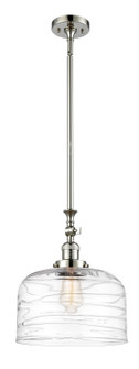 Franklin Restoration LED Mini Pendant in Polished Nickel (405|206-PN-G713-L-LED)