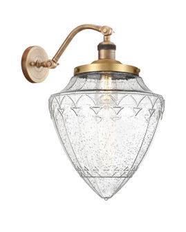 Franklin Restoration One Light Wall Sconce in Brushed Brass (405|515-1W-BB-G664-12)