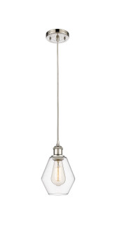 Ballston LED Mini Pendant in Polished Nickel (405|516-1P-PN-G652-6-LED)