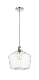 Ballston LED Mini Pendant in Polished Nickel (405|516-1P-PN-G654-12-LED)