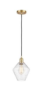 Ballston LED Mini Pendant in Satin Gold (405|516-1P-SG-G654-8-LED)