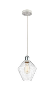 Ballston LED Mini Pendant in White Polished Chrome (405|516-1P-WPC-G654-8-LED)