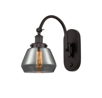 Franklin Restoration One Light Wall Sconce in Oil Rubbed Bronze (405|918-1W-OB-G173)