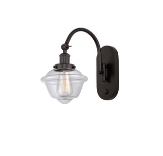 Franklin Restoration One Light Wall Sconce in Oil Rubbed Bronze (405|918-1W-OB-G532)