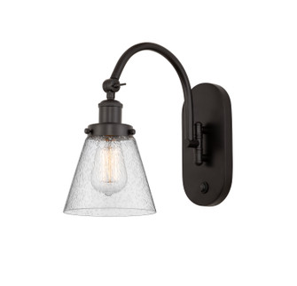 Franklin Restoration One Light Wall Sconce in Oil Rubbed Bronze (405|918-1W-OB-G64)
