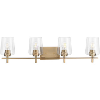 Calais Four Light Bath Vanity in Vintage Brass (54|P300363-163)