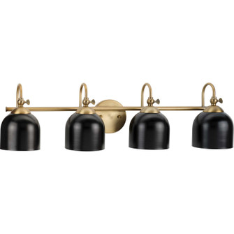 Dalton Four Light Bath Vanity in Vintage Brass (54|P300384-163)