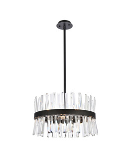 Serephina Ten Light Pendant in Black (173|6200D20BK)