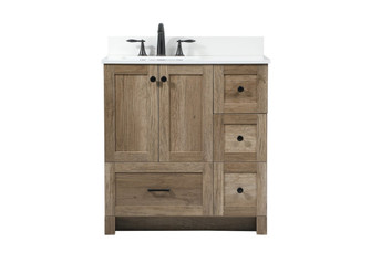 Soma Single Bathroom Vanity in natural oak (173|VF2832NT-BS)