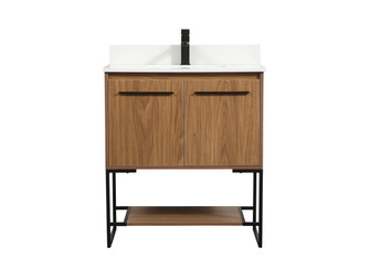 Sloane Single Bathroom Vanity in Walnut Brown (173|VF42530WB-BS)