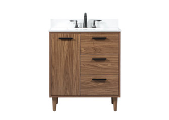 Baldwin Single Bathroom Vanity in Walnut Brown (173|VF47030WB-BS)