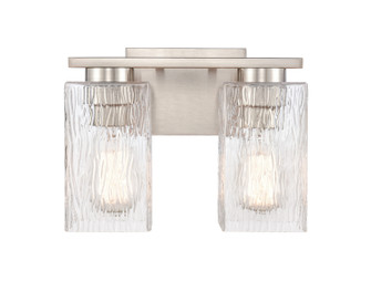 Auralume Two Light Bath Vanity in Satin Nickel (405|419-2W-SN-CL)