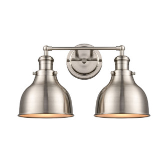 Haralson Two Light Vanity in Satin Nickel (45|47641/2)