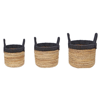 Holset Baskets - Set of 3 in Natural (45|S0077-8234/S3)