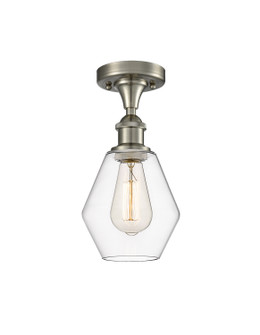 Ballston One Light Semi-Flush Mount in Brushed Satin Nickel (405|516-1C-SN-G652-6)