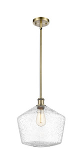 Ballston LED Mini Pendant in Antique Brass (405|516-1S-AB-G654-12-LED)