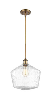 Ballston One Light Mini Pendant in Brushed Brass (405|516-1S-BB-G654-12)