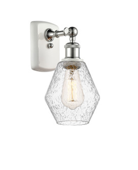 Ballston One Light Wall Sconce in White Polished Chrome (405|516-1W-WPC-G654-6)