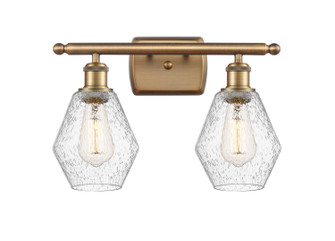 Ballston LED Bath Vanity in Brushed Brass (405|516-2W-BB-G654-6-LED)