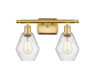 Ballston LED Bath Vanity in Satin Gold (405|516-2W-SG-G654-6-LED)