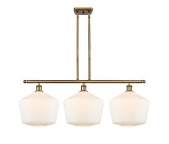 Ballston LED Island Pendant in Brushed Brass (405|516-3I-BB-G651-12-LED)