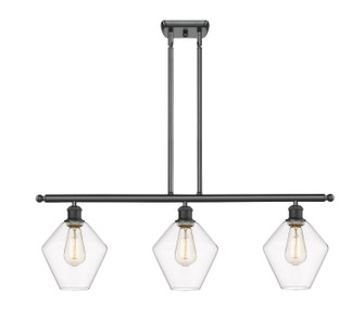 Ballston Three Light Island Pendant in Matte Black (405|516-3I-BK-G652-8)