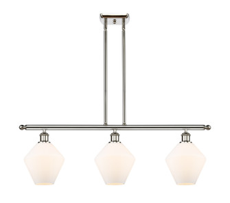 Ballston Three Light Island Pendant in Polished Nickel (405|516-3I-PN-G651-8)