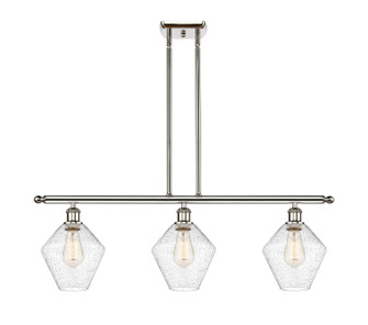 Ballston Three Light Island Pendant in Polished Nickel (405|516-3I-PN-G654-8)