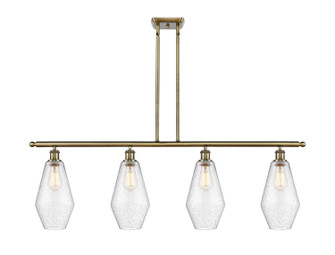 Ballston LED Island Pendant in Antique Brass (405|516-4I-AB-G654-7-LED)