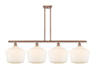 Ballston LED Island Pendant in Antique Copper (405|516-4I-AC-G651-12-LED)
