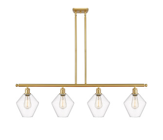 Ballston LED Island Pendant in Satin Gold (405|516-4I-SG-G652-8-LED)