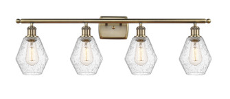 Ballston LED Bath Vanity in Antique Brass (405|516-4W-AB-G654-6-LED)