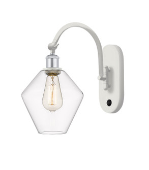 Ballston LED Wall Sconce in White Polished Chrome (405|518-1W-WPC-G652-8-LED)