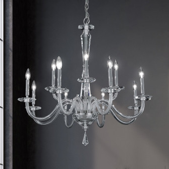 Habsburg 12 Light Chandelier in Polished Chrome (53|S9235-702O)