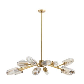 Javier 12 Light Chandelier in Champagne (314|89067)